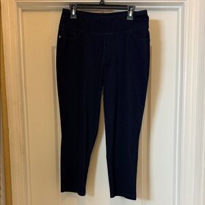 Lemon Way Dark Denim Stretch Capris